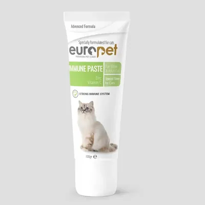 خمیر تقویت سیستم ایمنی مخصوص گربه یوروپت ۱۰۰ گرم